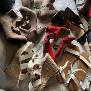 Womens clothes and shoes